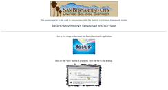 Desktop Screenshot of basics2benchmarks.com